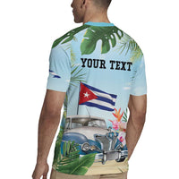 Personalized Viva Cuba Libre Rugby Jersey Libre Car Tropical Style - Wonder Print Shop
