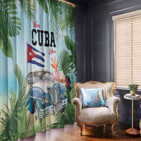 Viva Cuba Libre Window Curtain Libre Car Tropical Style - Wonder Print Shop
