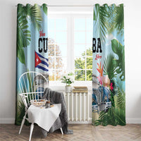 Viva Cuba Libre Window Curtain Libre Car Tropical Style - Wonder Print Shop
