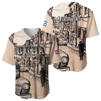 Personalized Cuba Havana Baseball Jersey Libre Car Retro Style - Wonder Print Shop