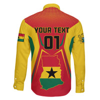 Ghana Football Family Matching Short Sleeve Bodycon Dress and Hawaiian Shirt I Love Black Stars - Wonder Print Shop