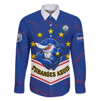 Cape Verde Football Family Matching Long Sleeve Bodycon Dress and Hawaiian Shirt Come On Tubaroes Azuis - Wonder Print Shop