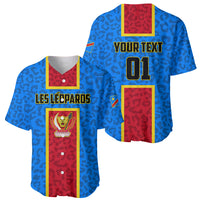DR Congo Football Baseball Jersey Go Les Leopards - Wonder Print Shop