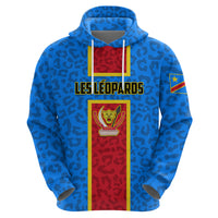 DR Congo Football Hoodie Go Les Leopards - Wonder Print Shop
