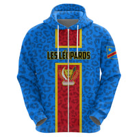 DR Congo Football Hoodie Go Les Leopards - Wonder Print Shop