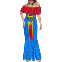 DR Congo Football Mermaid Dress Go Les Leopards - Wonder Print Shop