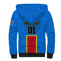 DR Congo Football Sherpa Hoodie Go Les Leopards - Wonder Print Shop
