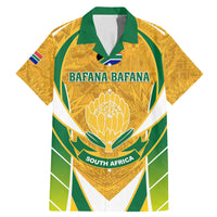 South Africa Soccer Family Matching Mermaid Dress and Hawaiian Shirt Come On Bafana Bafana - Wonder Print Shop
