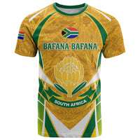 South Africa Soccer T Shirt Come On Bafana Bafana - Wonder Print Shop