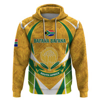 South Africa Soccer Zip Hoodie Come On Bafana Bafana - Wonder Print Shop
