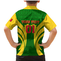 Mali Football Family Matching Mermaid Dress and Hawaiian Shirt Tous Derriere Les Aigles Du Mali - Wonder Print Shop