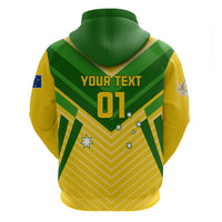 Australia Soccer Hoodie Go Socceroos - Wonder Print Shop