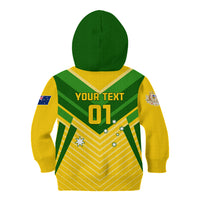 Australia Soccer Kid Hoodie Go Socceroos - Wonder Print Shop
