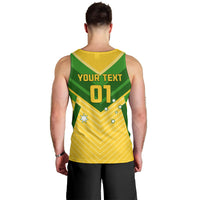 Australia Soccer Men Tank Top Go Socceroos - Wonder Print Shop