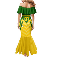 Australia Soccer Mermaid Dress Go Socceroos - Wonder Print Shop