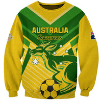 Australia Soccer Sweatshirt Go Socceroos - Wonder Print Shop