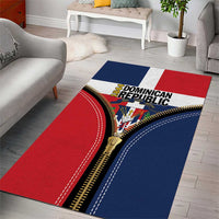 Dominican Republic 1844 Area Rug Coat Of Arms Zipper Stylized