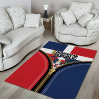 Dominican Republic 1844 Area Rug Coat Of Arms Zipper Stylized