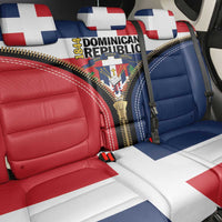 Dominican Republic 1844 Back Car Seat Cover Coat Of Arms Zipper Stylized