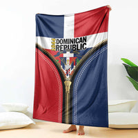 Dominican Republic 1844 Blanket Coat Of Arms Zipper Stylized