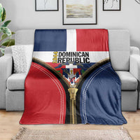 Dominican Republic 1844 Blanket Coat Of Arms Zipper Stylized