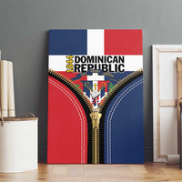 Dominican Republic 1844 Canvas Wall Art Coat Of Arms Zipper Stylized
