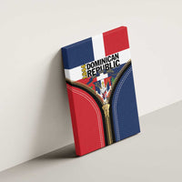 Dominican Republic 1844 Canvas Wall Art Coat Of Arms Zipper Stylized