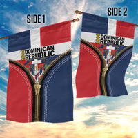 Dominican Republic 1844 Garden Flag Coat Of Arms Zipper Stylized