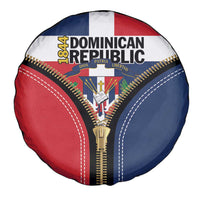Dominican Republic 1844 Spare Tire Cover Coat Of Arms Zipper Stylized