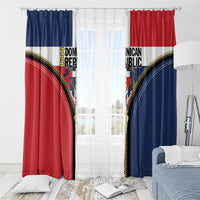 Dominican Republic 1844 Window Curtain Coat Of Arms Zipper Stylized