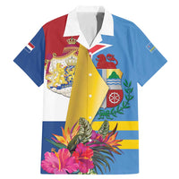 Aruba-Netherlands Family Matching Mermaid Dress and Hawaiian Shirt Tropical Unique Style