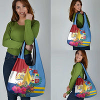 Aruba-Netherlands Grocery Bag Tropical Unique Style