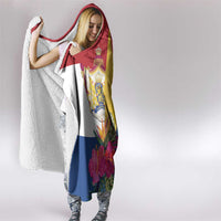 Aruba-Netherlands Hooded Blanket Tropical Unique Style