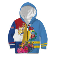 Aruba-Netherlands Kid Hoodie Tropical Unique Style