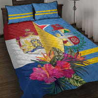 Aruba-Netherlands Quilt Bed Set Tropical Unique Style