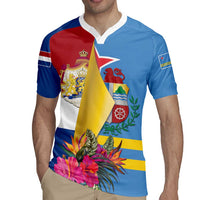 Aruba-Netherlands Rugby Jersey Tropical Unique Style