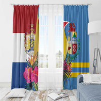 Aruba-Netherlands Window Curtain Tropical Unique Style
