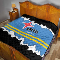 Aruba Dushi Tera Quilt Coat Of Arms Torn Paper Stylized