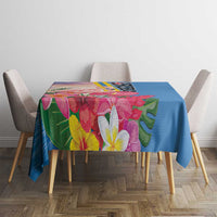Aruba Flamingo Tablecloth Tropical Sunset Vibes