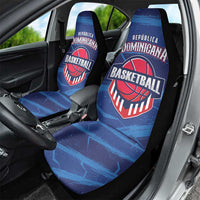 Dominican Republic Basketball Car Seat Cover Enjoy The Game