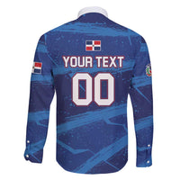 Custom Dominican Republic Basketball Family Matching Long Sleeve Bodycon Dress and Hawaiian Shirt Enjoy The Game