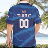Custom Dominican Republic Basketball Hawaiian Shirt Enjoy The Game