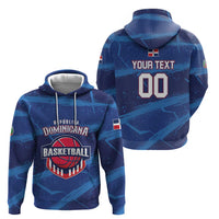 Custom Dominican Republic Basketball Hoodie Enjoy The Game