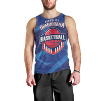 Custom Dominican Republic Basketball Men Tank Top Enjoy The Game