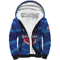 Custom Dominican Republic Basketball Sherpa Hoodie Enjoy The Game