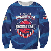 Custom Dominican Republic Basketball Sweatshirt Enjoy The Game