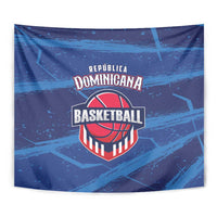 Dominican Republic Basketball Tapestry Enjoy The Game