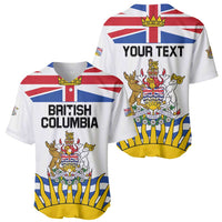 Personalized Canada British Columbia Province Baseball Jersey Splendor sine occasu
