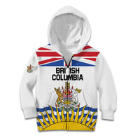 Personalized Canada British Columbia Province Kid Hoodie Splendor sine occasu