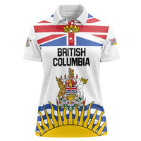 Personalized Canada British Columbia Province Women Polo Shirt Splendor sine occasu